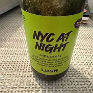 NEW/UNUSED LUSH KITCHEN EXCLUSIVE NYC AT NIGHT SHOWER GEL 8.4OZ